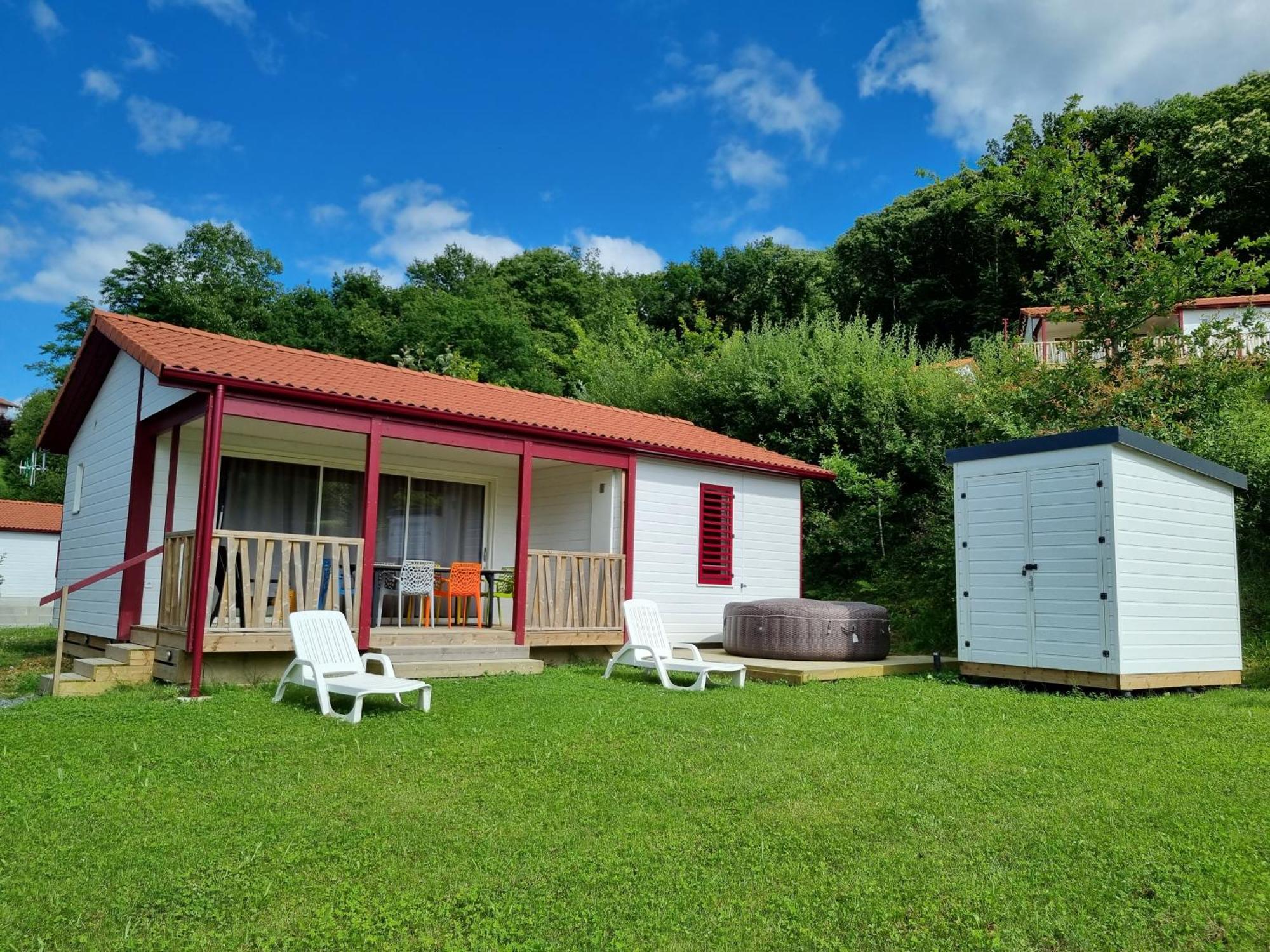 Chalet Etxetxoa, De 1 A 4 Personnes Avec Climatisation, Terrain Prive Et Piscine Hasparren Esterno foto