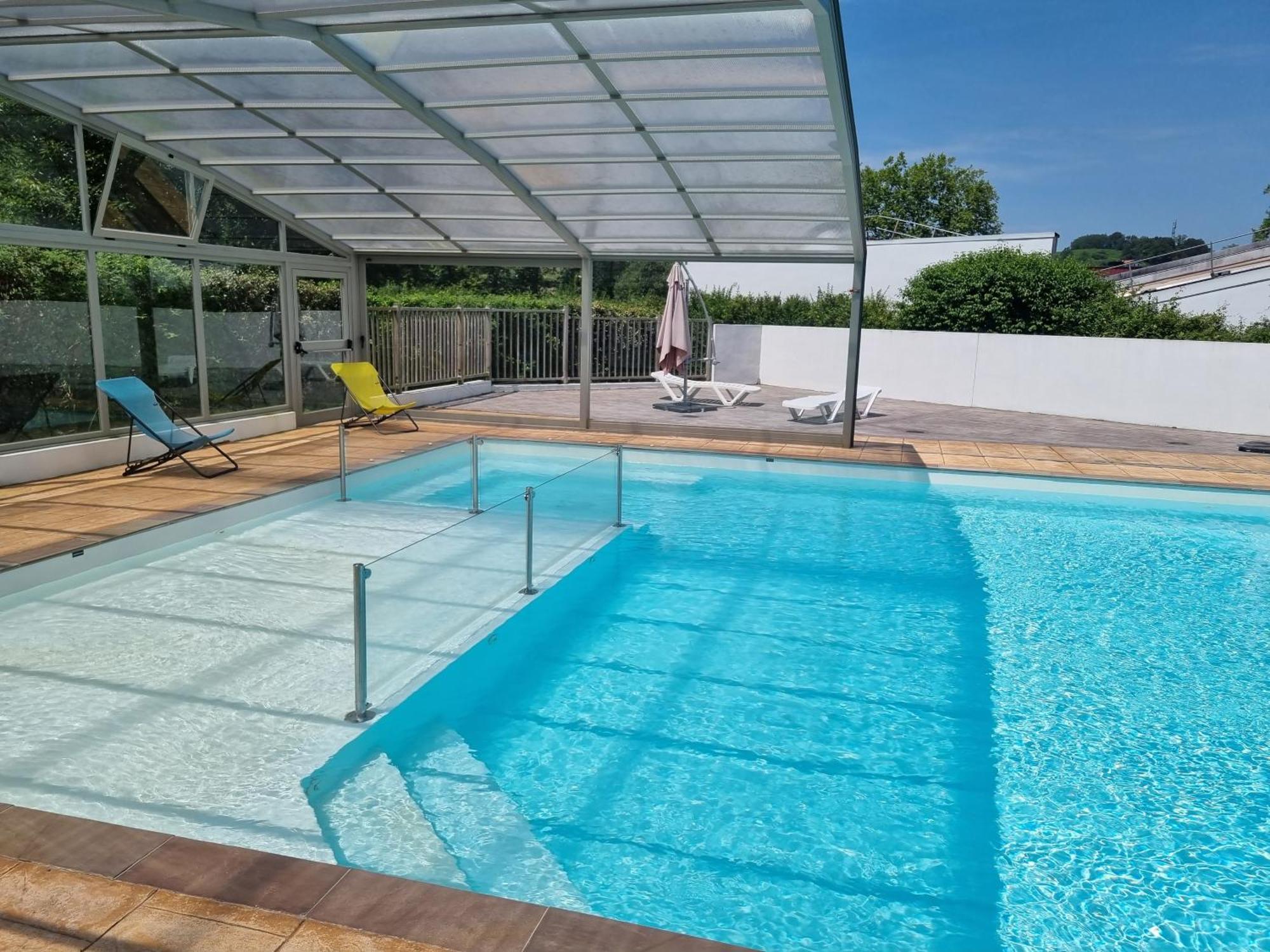Chalet Etxetxoa, De 1 A 4 Personnes Avec Climatisation, Terrain Prive Et Piscine Hasparren Esterno foto