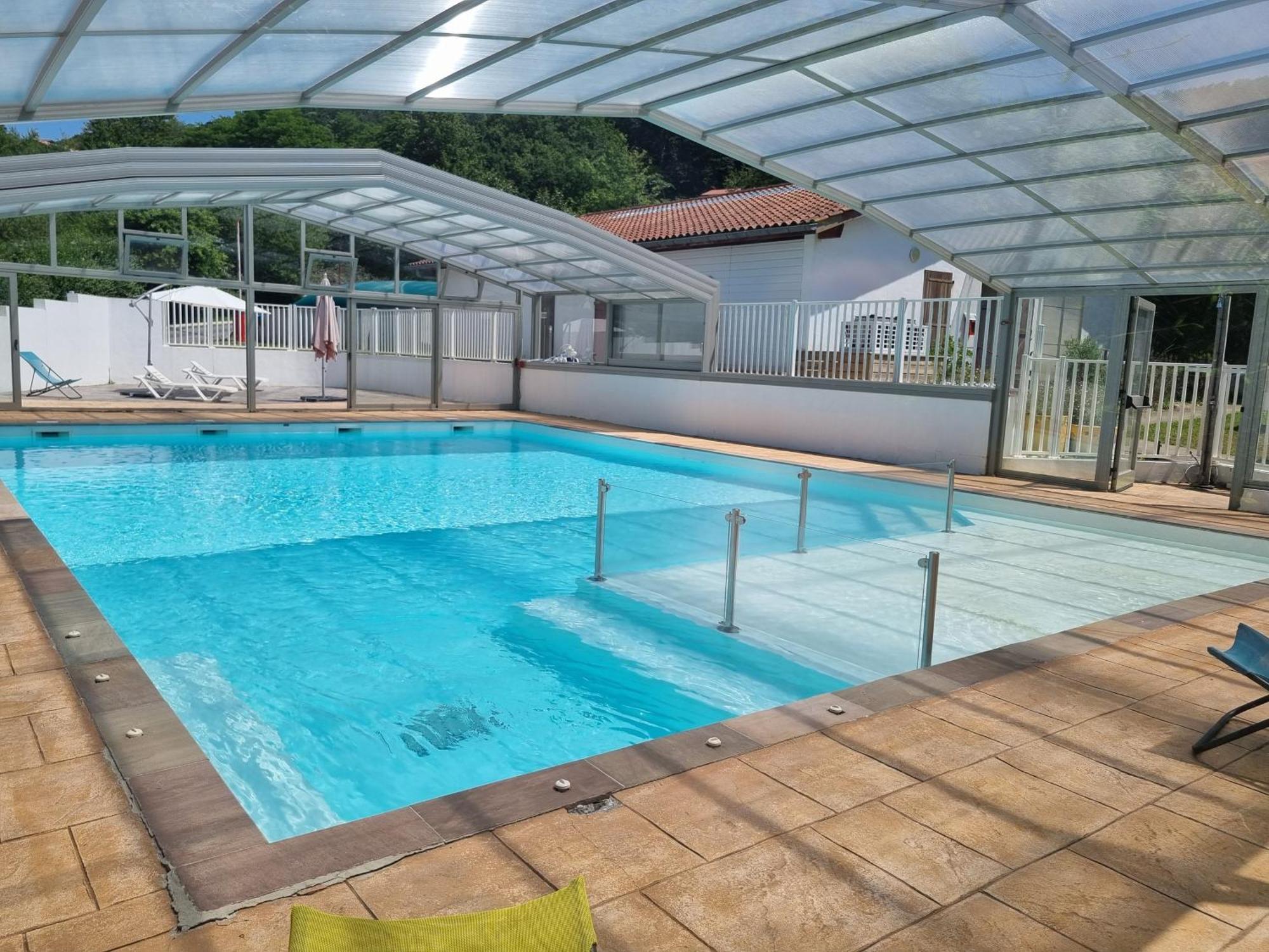Chalet Etxetxoa, De 1 A 4 Personnes Avec Climatisation, Terrain Prive Et Piscine Hasparren Esterno foto